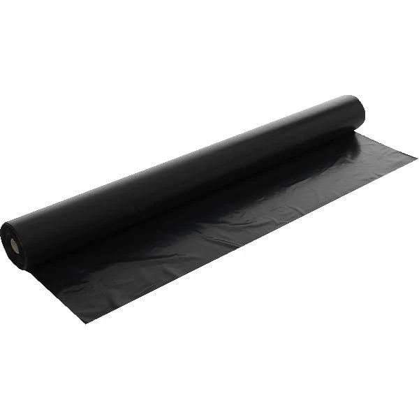 Пленка полиэтиленовая для мульчирования 1,2мх100 м чорная черный 60 мкм полотно