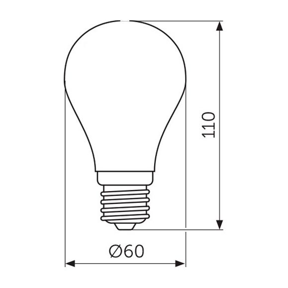 Лампа світлодіодна Светкомплект Комплект 3+1 шт. А60 10 Вт A60 матова E27 220 В 3000 К 