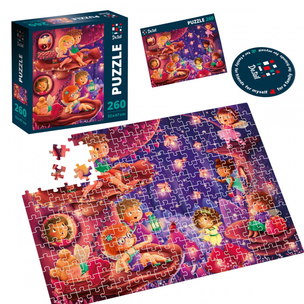 Пазлы De.tail Лесной городок DT200-06