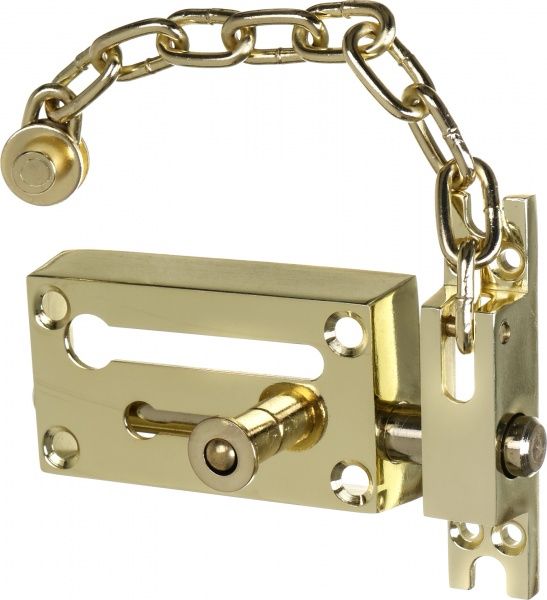 Цепочка для дверей с задвижкой RDA 37923 полированная латунь