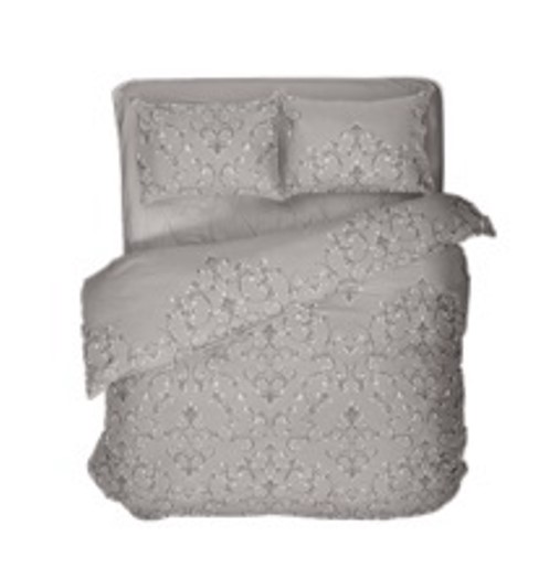Комплект постільної білизни 2,0 сп. Mersin сірий Luna 