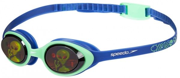Очки для плавания Speedo 8-11597C620 Illusion 3D 8-11597C620 one size голубойзеленый