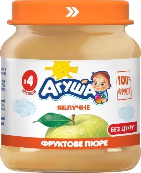 Пюре Агуша Яблуко 110 г 