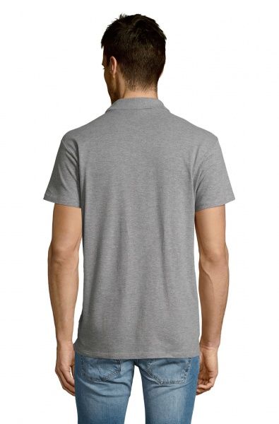 Футболка поло Sol's р. S темно-меланжевый 