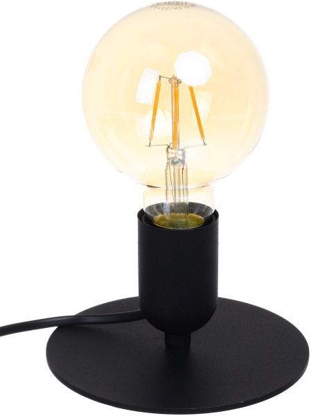 Настольная лампа TK Lighting Lunom 1x60 Вт E27 черный 5186 