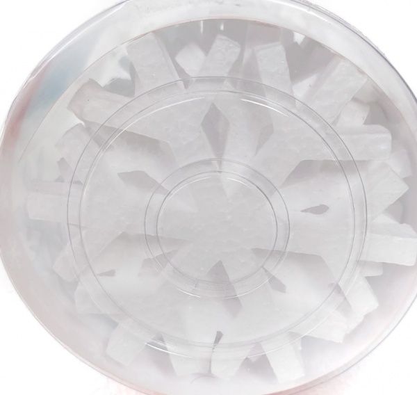 Набор новогоднего декора Снежинки d120 мм 20 шт./уп. 