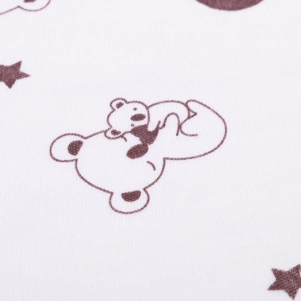 Боди Bambinelli с коротким рукавом Мишка р.68 белый с рисунком 