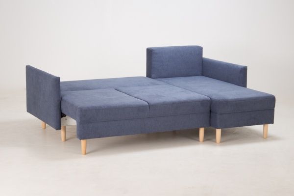 Диван кутовий ADK Домо Е25 (52) синій 2250x1520x760 мм