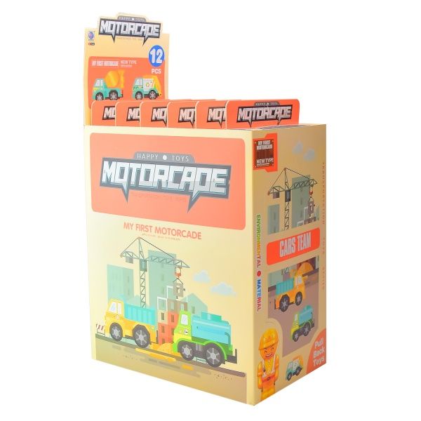 Ігровий набір транспорту 4 машинки та фігурка, в асортименті 278-25