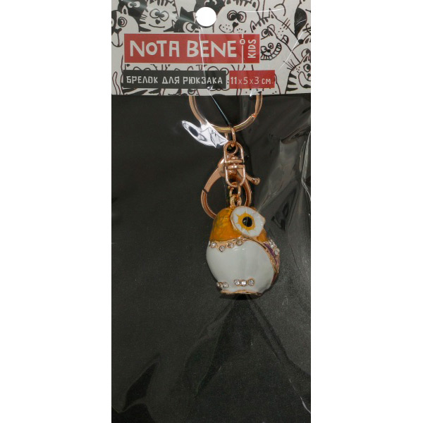 Брелок для рюкзаков Nota Bene Птенец 11х5х3 см
