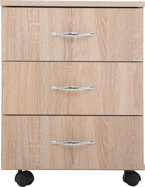 Тумба приліжкова Компаніт пересувна МП-3 дуб сонома 