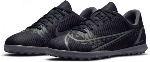 Сороконожки Nike JR VAPOR 14 CLUB TF CV0945-004 р. US 1,5Y черный
