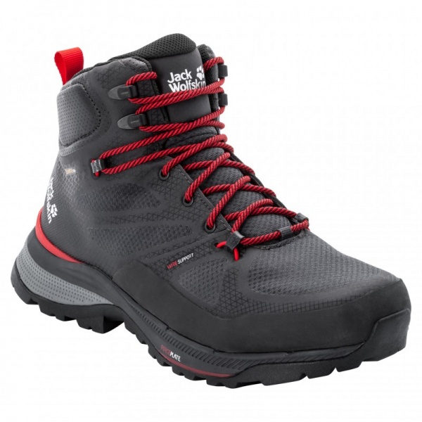Черевики Jack Wolfskin FORCE STRIKER TEXAPORE MID M 4038821-6360 р.UK 7,5 сірий