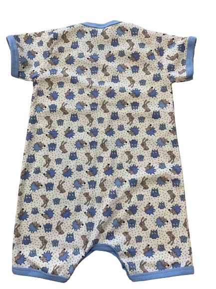 Песочник для мальчика Моя планета Синий ежик р.74 бело-голубой Пс102-3 