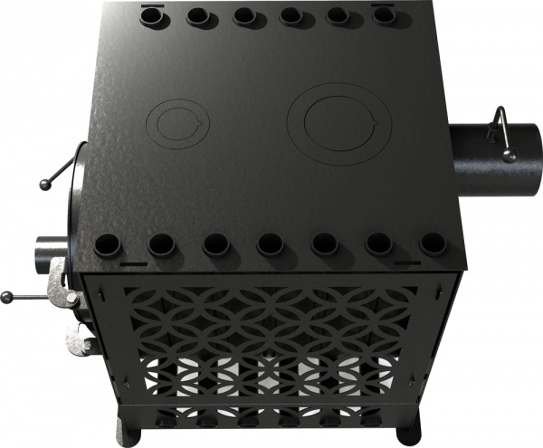 Печь отопительно-варочная Стальной характер Гетьман