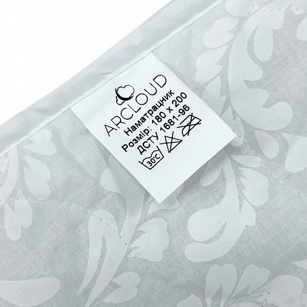 Наматрасник ARCLOUD с бортом (хлопок) 160x200 см 