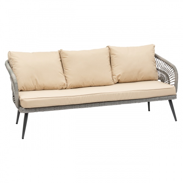 Комплект меблів Nova бежевий із чорним 