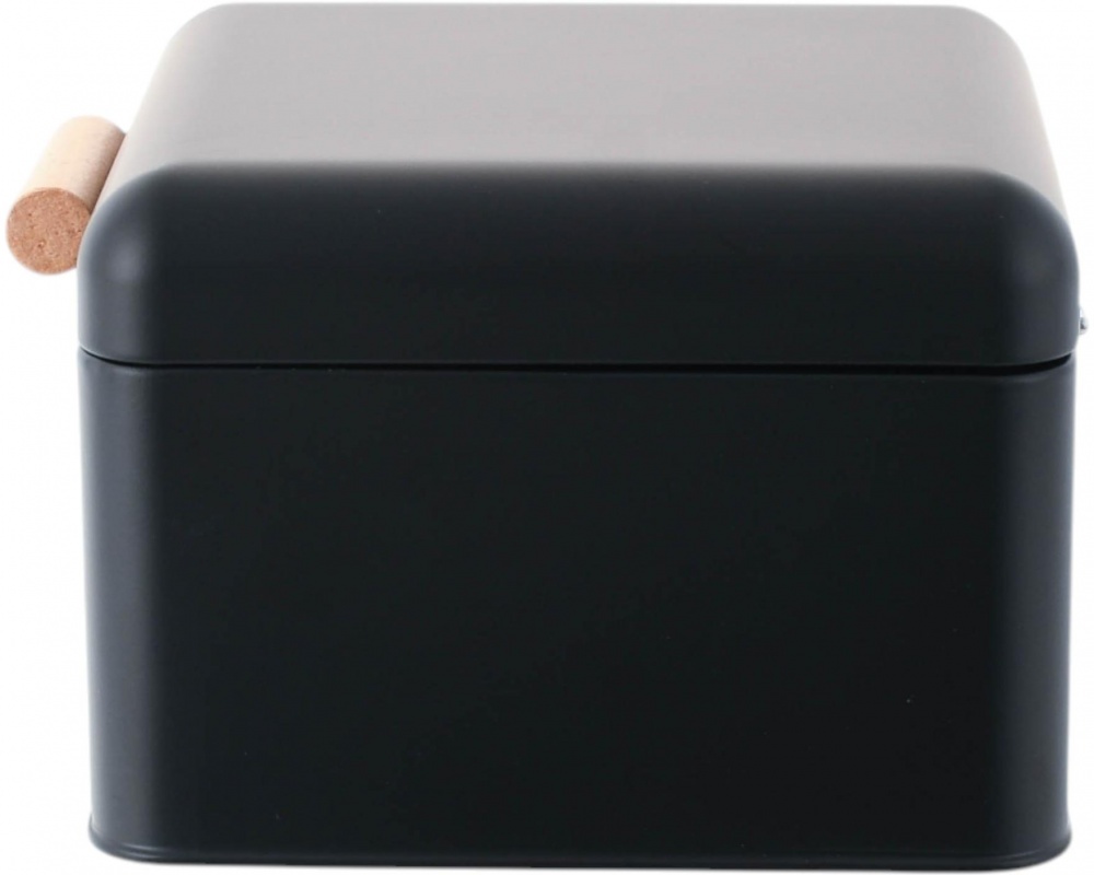 Хлібниця Flamberg Premium Civico 20,1x20,1x14,2 см чорний