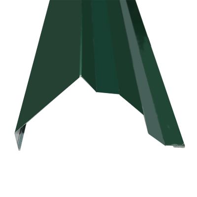 Декоративна торцева планка поліестер 2 м зелений