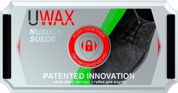 Губка-блиск Uwax Family для замшевого взуття прозорий