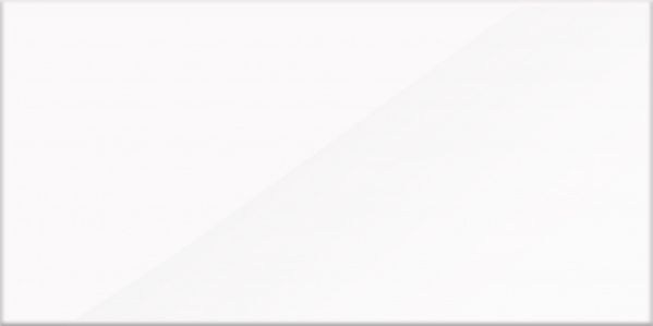 Плитка Golden Tile Metrotiles Satin plane білий 460111 10x20 