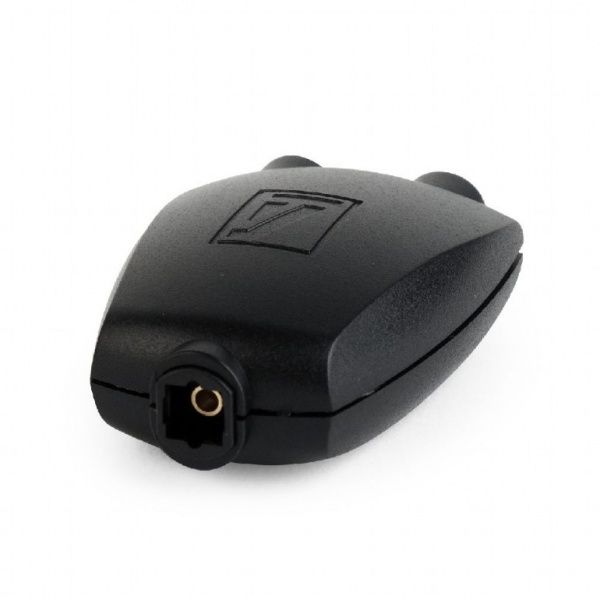 Разветвитель Cablexpert черный (DSP-OPT-01) на 2 выхода Toslink 