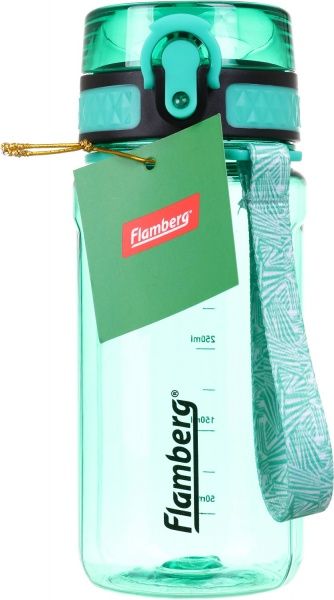 Бутылка для воды Energy 500 мл зеленая Flamberg