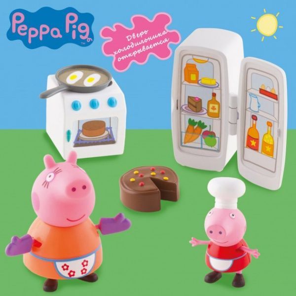 Игровой мини-набор Peppa Pig Кухня Пеппы 06148 