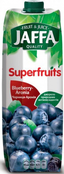 Нектар Jaffa Черника Черноплодная рябина 0,95л 
