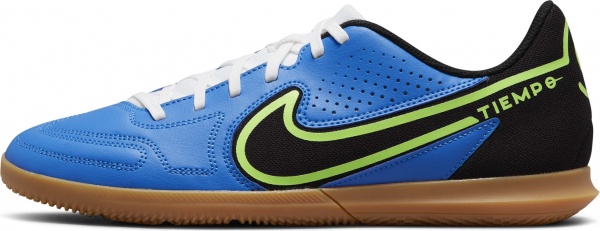 Футзальне взуття Nike Tiempo Legend 9 Club IC DA1189-403 р.US 11,5 різнокольоровий