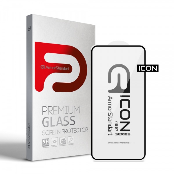 Защитное стекло Armorstandart для Samsung S22 (ARM60927) Icon для Samsung S22 Black