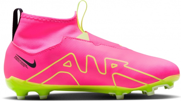 Бутсы Nike JR. ZOOM MERCURIAL SUPERFLY 9 ACADEMY FG/MG DJ5623-605 р.38,5 розовый