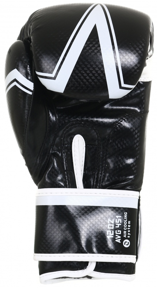 Боксерські рукавиці MaxxPro AVG-451 Black vynil-12 р. 12 12 ozoz Black vynil-12 чорний