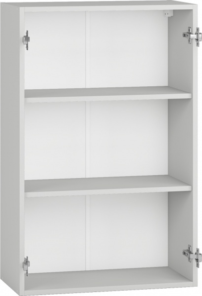 Шафа верхня Грейд розпашна 600x927x300 мм сірий 