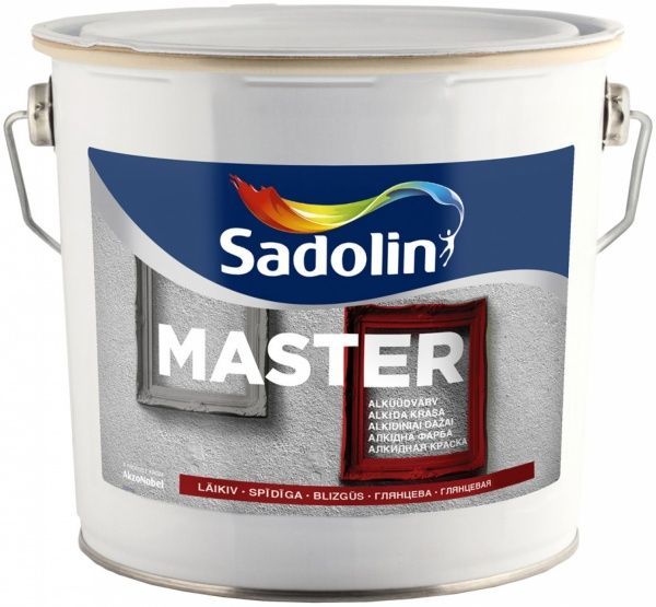 Эмаль Sadolin Master 90 BW белый глянец 2,5л