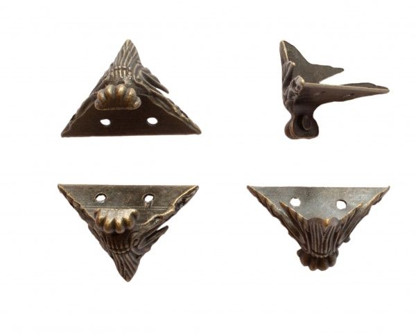 Ніжки декоративні стара бронза 41х29 мм 4 шт. 