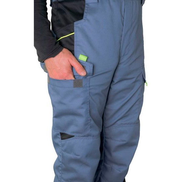 Полукомбинезон рабочий Торнадо “Рубикон” р. 56-58 рост 3-4 синий с черным