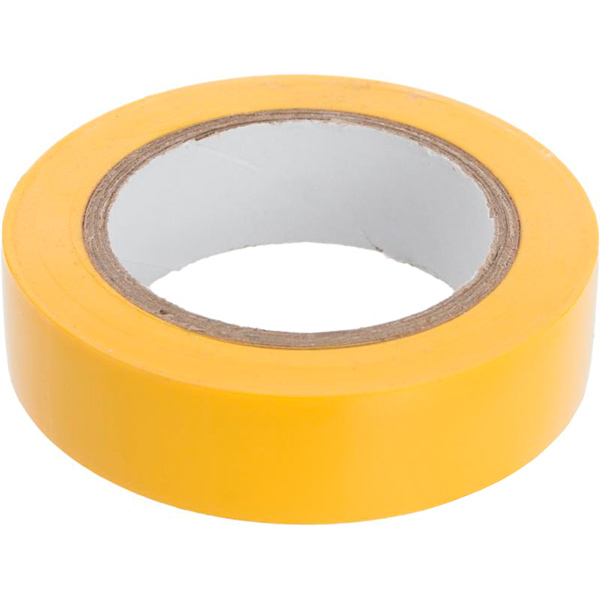 Изолента UP! (Underprice) 0,13х15 мм 10 м желтая ПВХ