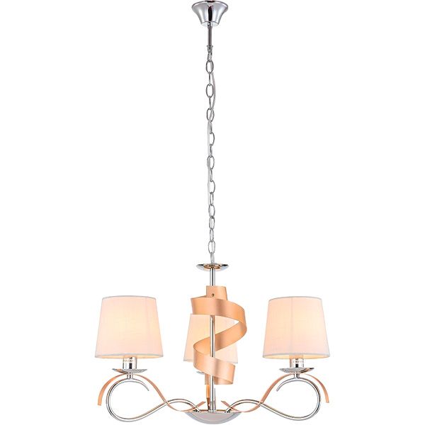 Люстра Victoria Lighting Rosalia/SP3 chrome+copper