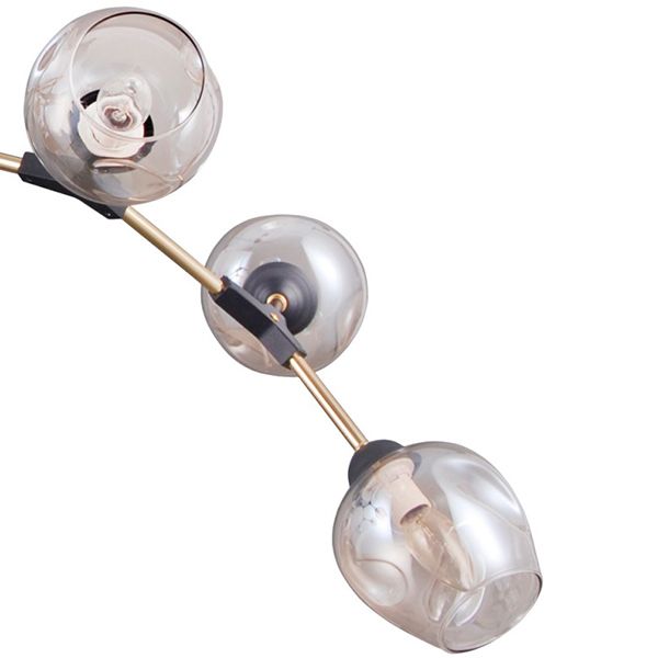 Люстра подвесная Victoria Lighting Fusion/PL6 6x40 Вт E14 черный 