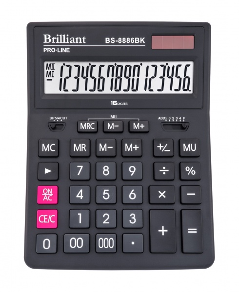 Калькулятор BS-8886BK ТМ Brilliant