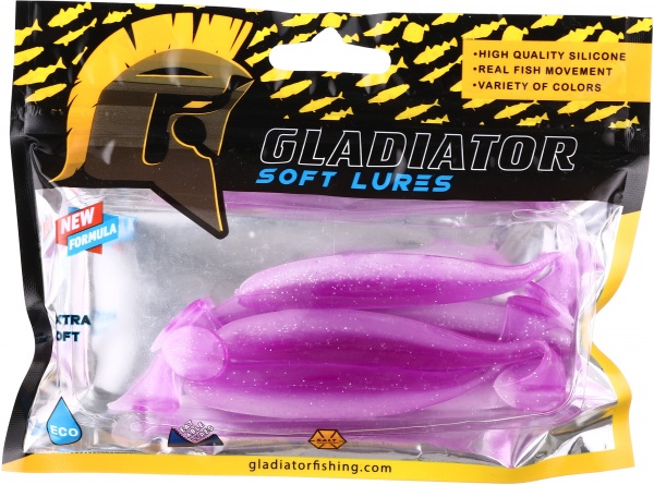 Силикон Gladiator 1032 100 мм 6 шт. ADEL - 4 #5