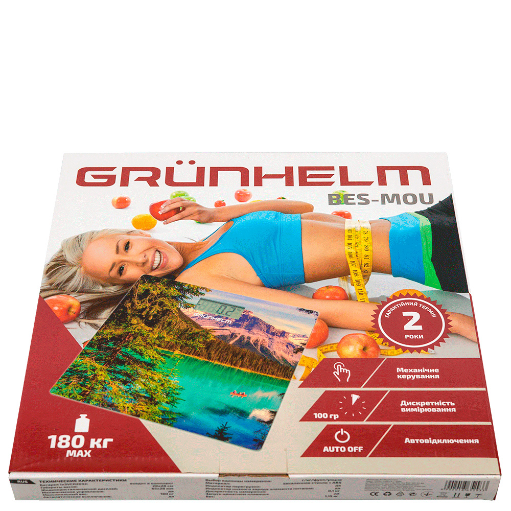 Ваги підлогові Grunhelm BES-MOU 83822