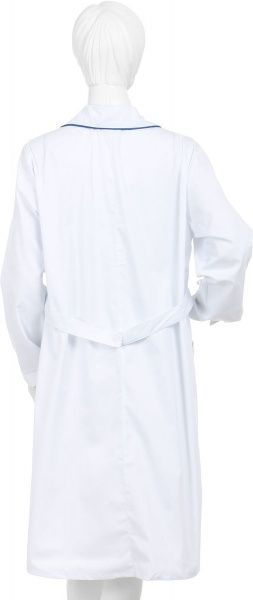 Халат рабочий Торнадо Медицинский жен. р. 44-46 белый с синим