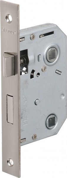 Замок врезной с ручками Kumru SN/CP WC 62 мм никель