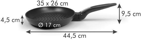 Сковорода для риби SmartCLICK 26 cм 605076 Tescoma