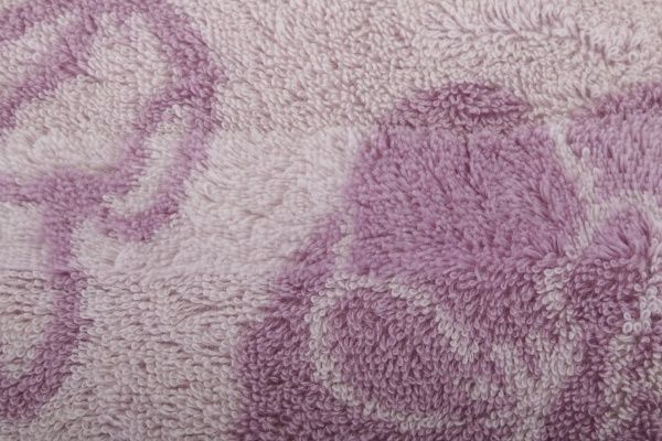 Полотенце Flowers symphony 50x100 см розовый Cawo 