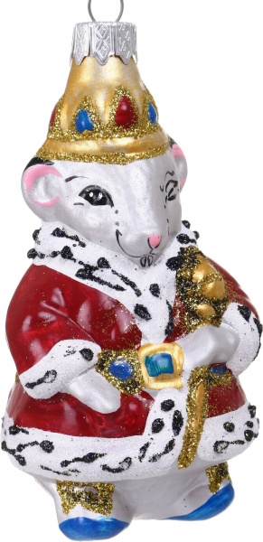 Декорация новогодняя Формовая игрушка в ассортименте 9 см 