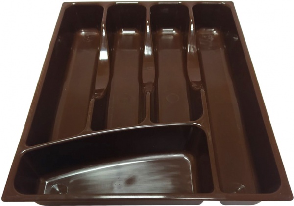 Лоток для столових приборів коричневий Эталон-С