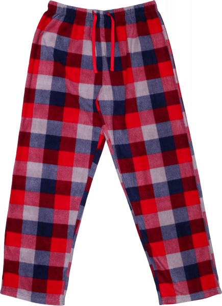 Костюм домашний женский La Nuit Home Red Check р. XS синий с красным 